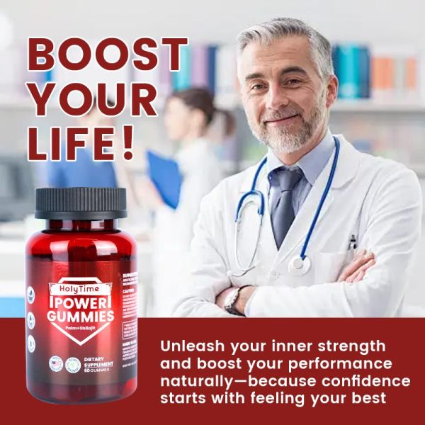 HolyTime POWER Gummies – Shilajit Daily Dietary Supplement - Image 4