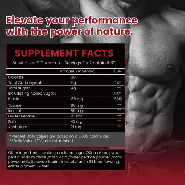 HolyTime POWER Gummies – Shilajit Daily Dietary Supplement - Image 7